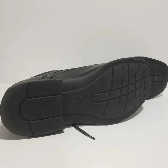 Dexter Comfort Black Dress Shoes with  Leather Lining,Lace up Shoe mens 9 1/2. - Picture 8 of 9